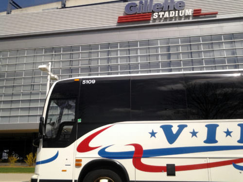 bus from patriot place to encore casino