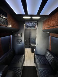 Luxury 8 Passenger Mercedes Interior 